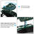 Short Handle Garden Seat Car