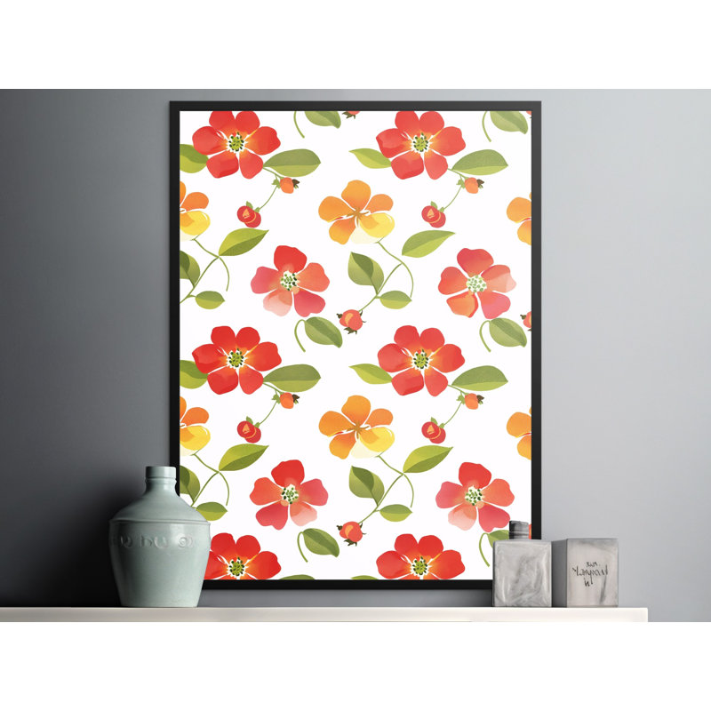 Floral Botanical Matte Poster, 18x24