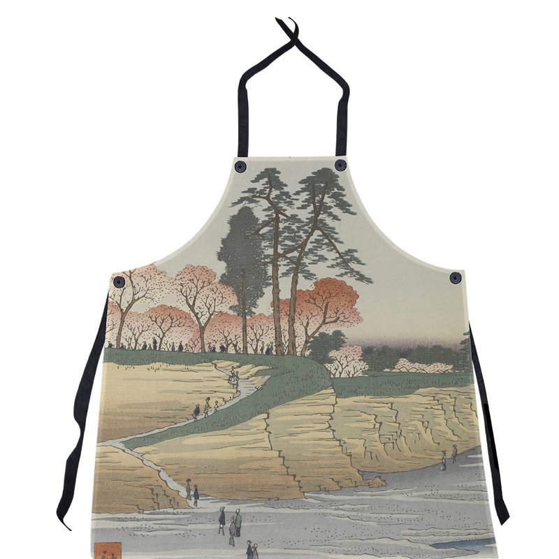 Bib Apron, Yellow/Green/Red