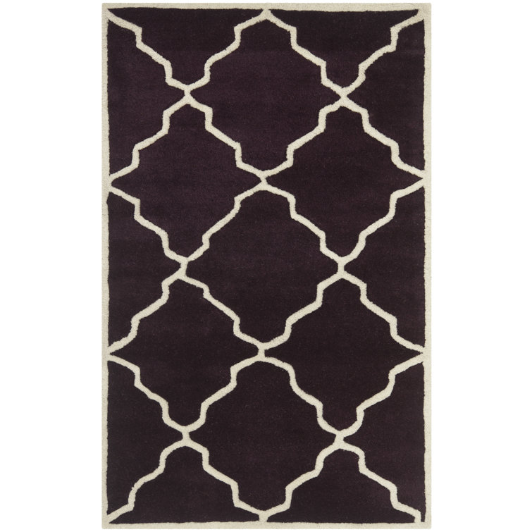 Carolene Hand Tufted Wool Geometric Rug