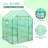 57'' x 57'' x 77'' Greenhouse