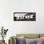 Hollywood Panoramic Skyline - Panoramic Print on Canvas-1038695890-974530225