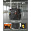 Sac à outils à roulettes, capacité de charge de 50 kg, 25 poches, sac à outils robuste à roulettes, poignée télescopique réglable et base stable, organisateur de sac à outils à roulettes pour la construction et la mécanique.