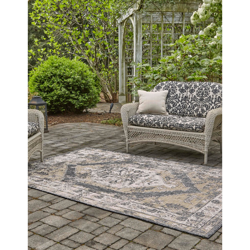 Susan Oriental Indoor / Outdoor Rug, Rectangle 10' x 14'