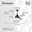 Donaire LED Outdoor Downrod Ceiling Fan-149631328-200814653
