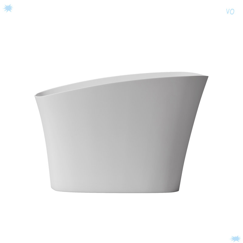 51" Solid Surface Soaking Bathtub