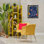 Cadre flottant à motif floral Let Love Grow, par Nicole DeCamp