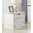 Charming Rustic Side Table with Drawers for Living Room Enhancement
