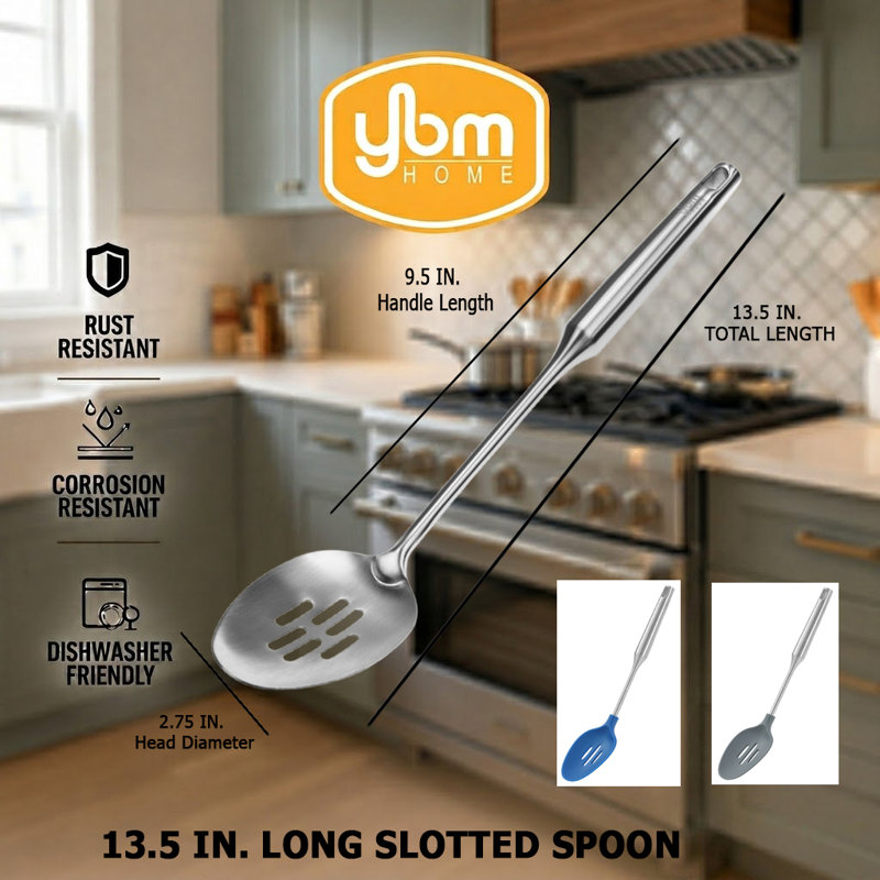 Cuillère à rainure YBM Home, Ensemble de 1