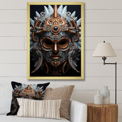 Native Force Mask I - reproduction sur toile