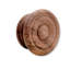 Round Walnut Large Cabinet Knob "Palmer" Wood Knob-1358954689