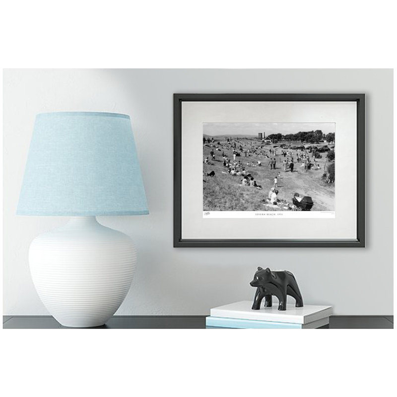 Severn Beach, 1951 - Single Picture Frame Print, 60cm H X 80cm W x 2cm D