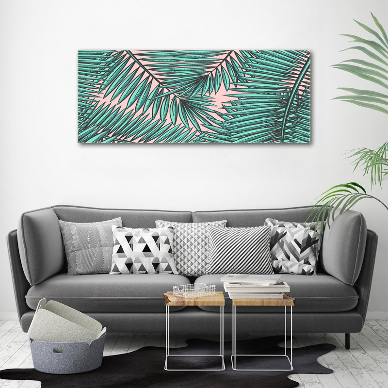 Leaves Of Palm - No Frame Painting on Canvas
