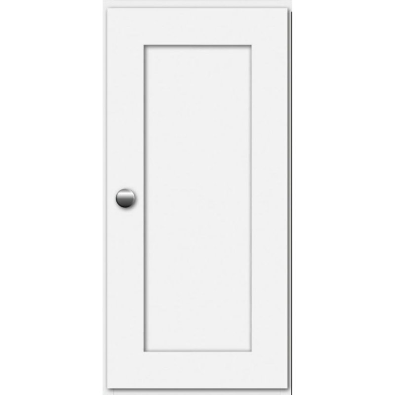 Simplicity Bathroom Cabinet, Satin White