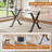 9-Piece Glass Top Dining Table Sets-1264657865