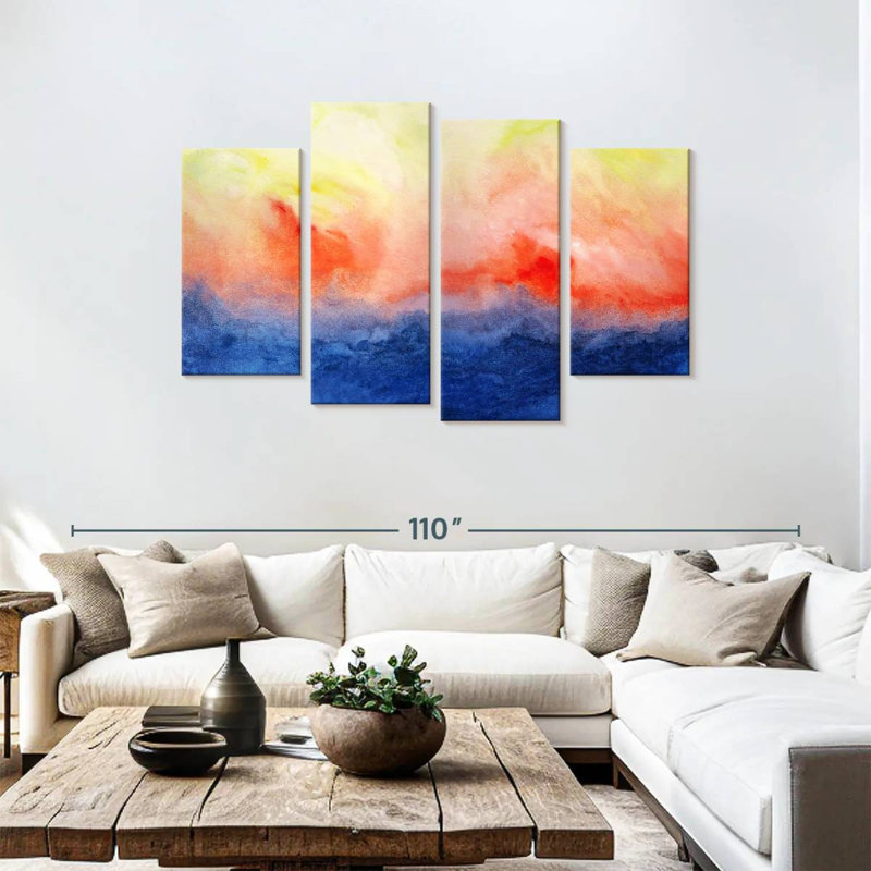Avery Brushfire, 48" H x 75" W