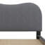 Lit plateforme tapissier avec lit gigogne-681939558