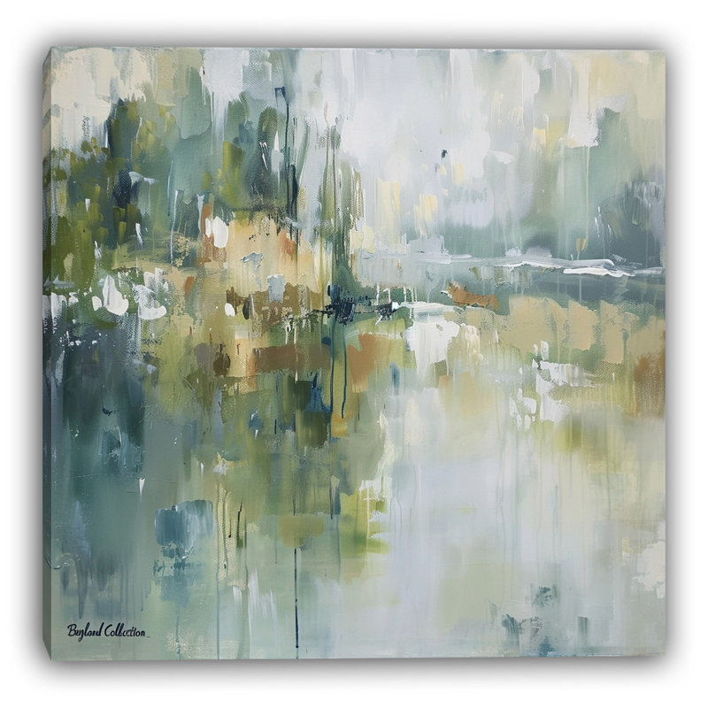 Art mural sur toile Marsh Light, L 12 po x H 12 po x P 1 po