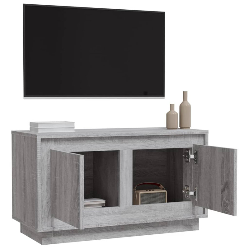 Hakon Unfinished TV Stand, Sonoma Grey