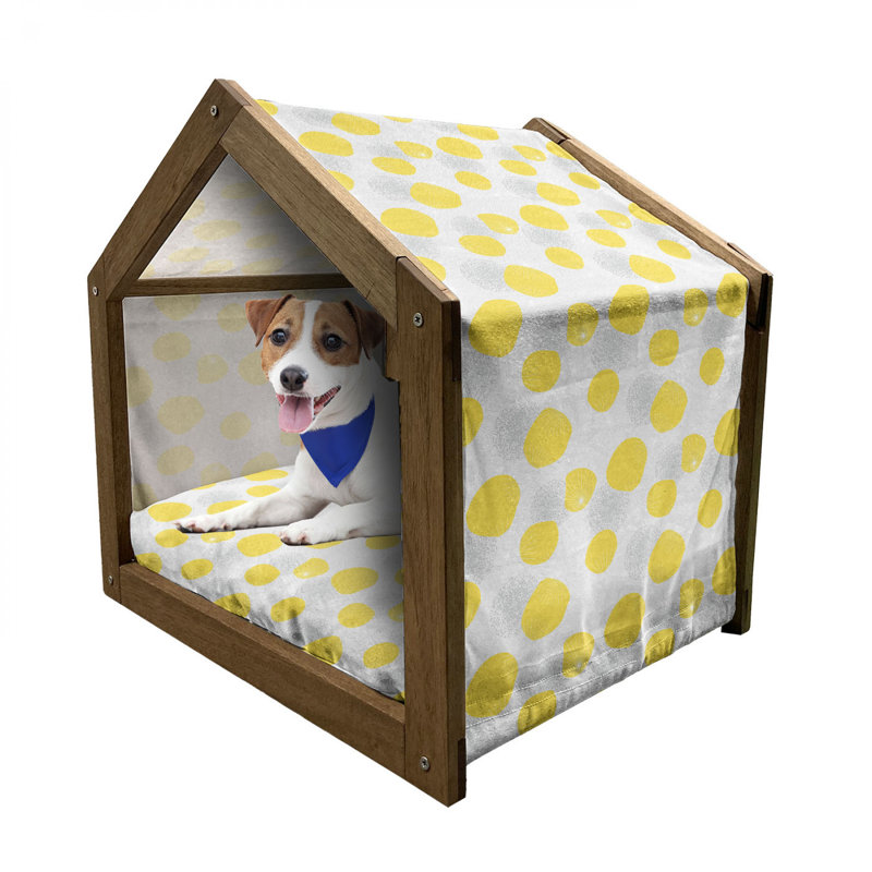Niche pour chien en bois, H 22,44 po x l 23,62 po x P 17,72 po