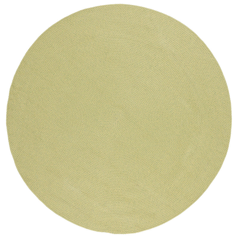 Tapis performance tressé à la main, Rond 6 pi