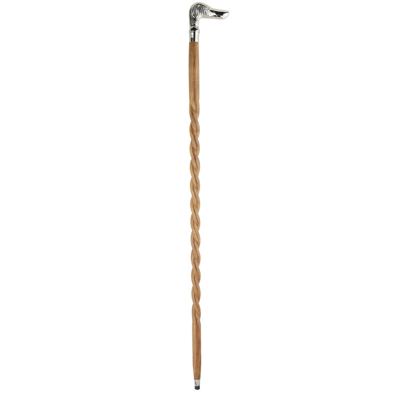 Animal Menagerie Dog Walking Stick Sculpture