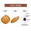 Horloge murale rustique en bois 12 po