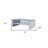 Lemuel Tempered Glass Top Coffee Table