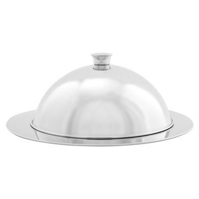 Belfry Kitchen Romelia Stainless Steel Platter