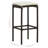 Vian Outdoor Barstool, Poly Rattan, Polyester-106426843-106426844-106426847
