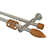 Stainless Steel/Cherrywood Lacquered