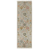 Karina Handmade Wool Floral Area Rug
