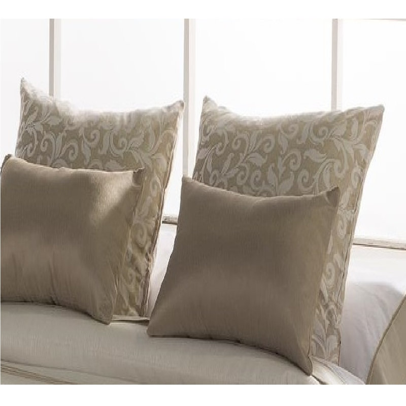 Abby Square Cushion, Gold