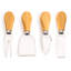 BergHoff, ensemble de 5 planches à fromage rondes couvertes avec 4 couteaux à fromage, 8,7 po x 1,5 po