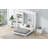 LouvreFold Classic Murphy Bed with Solid Pine and Multifunctional Storage For Small Bedroom, Guestroom-125361170