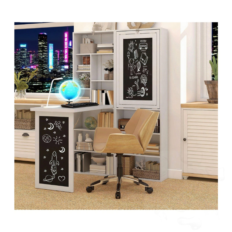 Fold-out Convertible Computer Desk