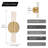 Crystal Wall Sconce Light-2040587658