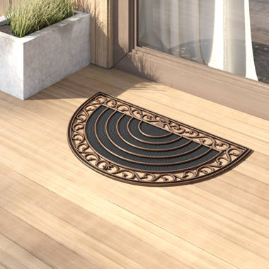 Lark Manor Altarik Non-Slip Geometric Outdoor Doormat & Reviews