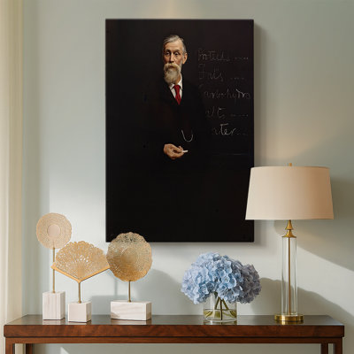 Sir Michael Foster -Gallery Wrapped Canvas by John Collier