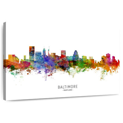 Rorry Baltimore Maryland Skyline I
