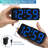 Small Digital Alarm Clock Plug In For Bedrooms Bedside, Tiny Electric Clock Large Big Numbers Display With Battery Backup For Desk Table, 6 Dimmers, 5 Adjustable Alarm Volumes (Blue)