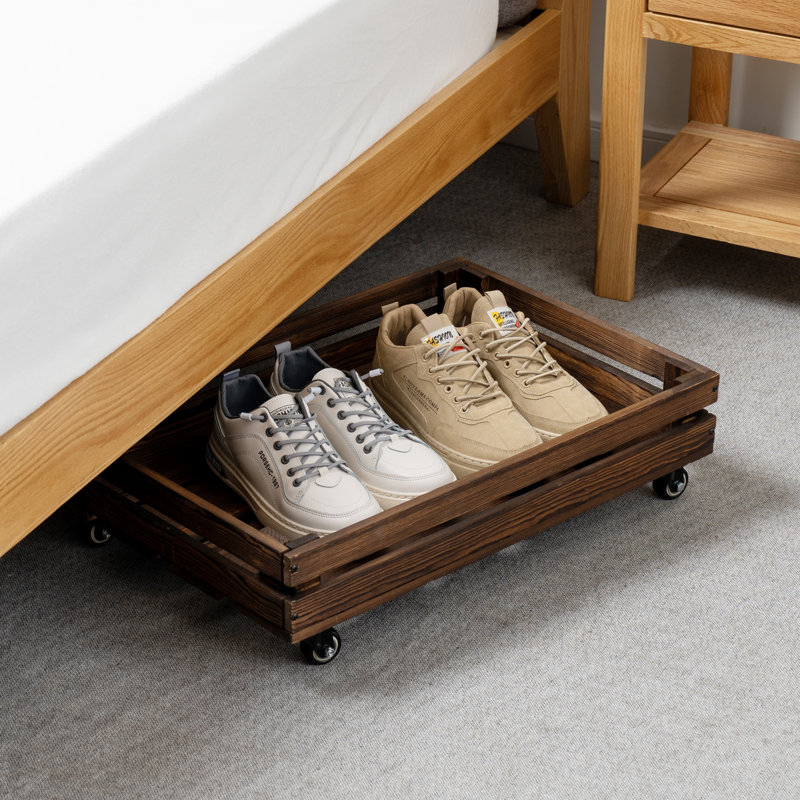Solid Wood Decorative Bin