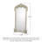 French-Style Vintage Wall-Mounted Floor-Standing Full-Length Mirror-120091406