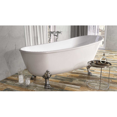 1500mm x 735mm Soaking Acrylic Bathtub