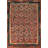 Orange Geometric Kilim Oriental Area Rug 8x11