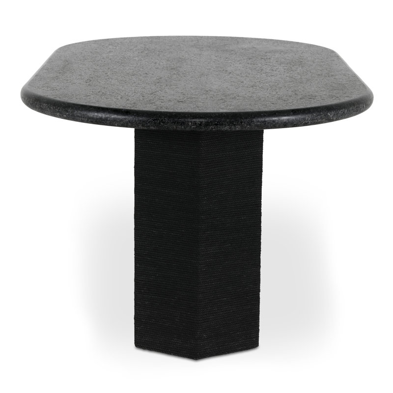 Sartoria Dining Table Black Granite, Black Granite