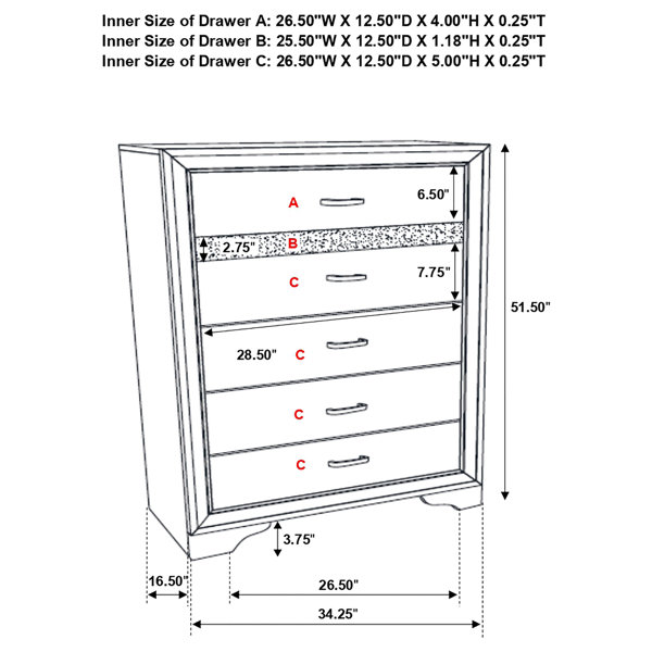 Dimensions du produit
