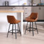 Tabouret de comptoir pivotant de 25,6 po Janayshia-67311211-106855696
