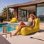 Fauteuil à billes et chaise longue Alpine-129067915