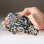 Véritable tranche de météorite Brenhama Pallasite (0,19 lb)